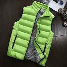 Load image into Gallery viewer, Spring Autumn Men New Stylish 2019 Vest Mens Plus Size 5XLWarm Sleeveless Jacket Men Winter Waistcoat Men's Vest Casual Coats