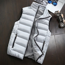 Load image into Gallery viewer, Spring Autumn Men New Stylish 2019 Vest Mens Plus Size 5XLWarm Sleeveless Jacket Men Winter Waistcoat Men's Vest Casual Coats