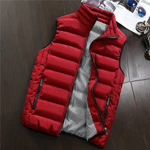 Load image into Gallery viewer, Spring Autumn Men New Stylish 2019 Vest Mens Plus Size 5XLWarm Sleeveless Jacket Men Winter Waistcoat Men's Vest Casual Coats